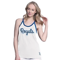 Women's G-III 4Her by Carl Banks  White Kansas City Royals Curveball Tank Top
