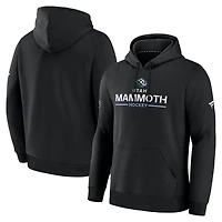 Men's Fanatics Black Utah Mammoth Authentic Pro Primary Hoodie