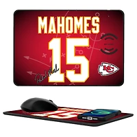 Keyscaper Patrick Mahomes Kansas City Chiefs Wireless Charger and Mouse Pad