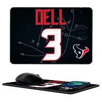 Keyscaper Tank Dell Houston Texans Wireless Charger and Mouse Pad