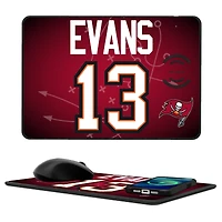 Keyscaper Mike Evans Tampa Bay Buccaneers Wireless Charger and Mouse Pad