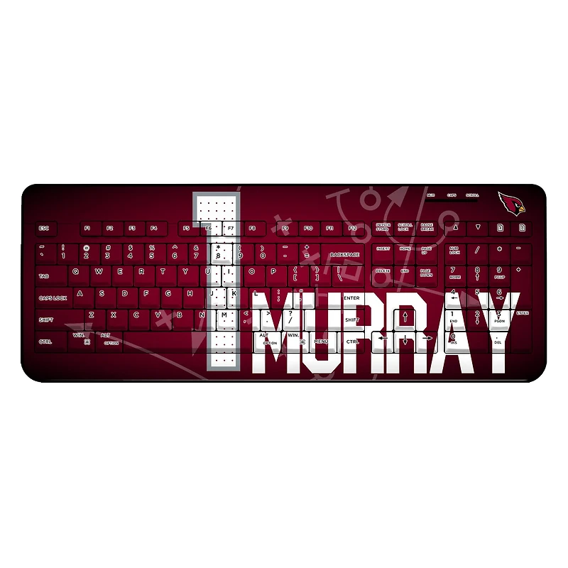 Keyscaper Kyler Murray Arizona Cardinals Wireless Keyboard