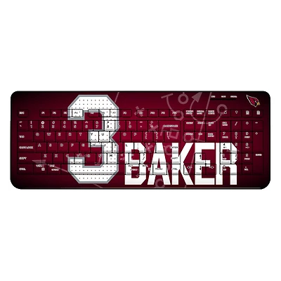 Keyscaper Budda Baker Arizona Cardinals Wireless Keyboard