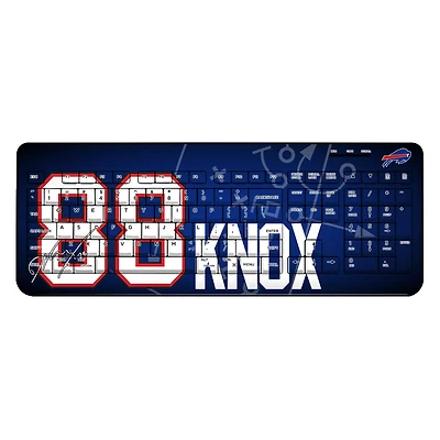 Keyscaper Dawson Knox Buffalo Bills Wireless Keyboard