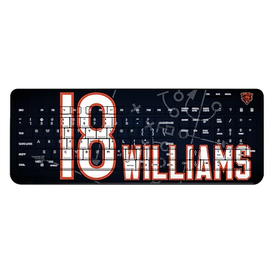Keyscaper Caleb Williams Chicago Bears Wireless Keyboard