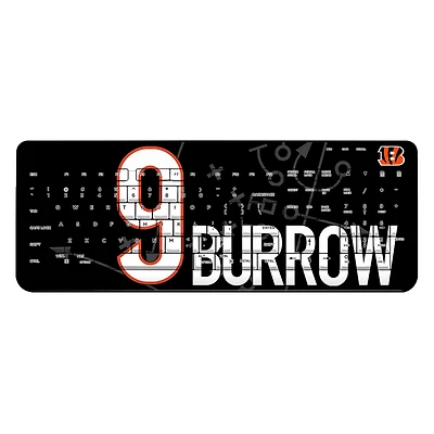 Keyscaper Joe Burrow Cincinnati Bengals Wireless Keyboard