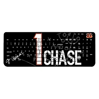 Keyscaper Ja'Marr Chase Cincinnati Bengals Wireless Keyboard