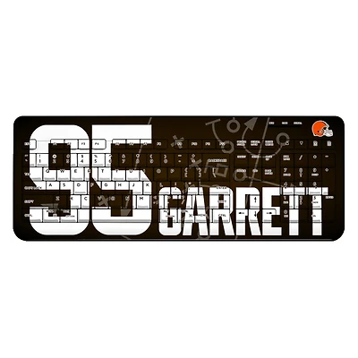 Keyscaper Myles Garrett Cleveland Browns Wireless Keyboard