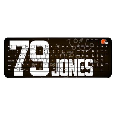Keyscaper Dawand Jones Cleveland Browns Wireless Keyboard