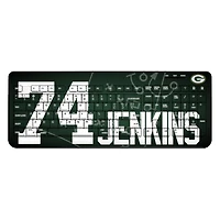 Keyscaper Elgton Jenkins Green Bay Packers Wireless Keyboard