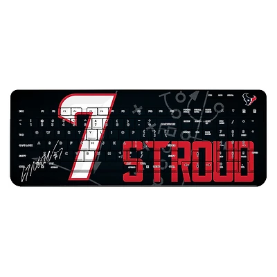Keyscaper C.J. Stroud Houston Texans Wireless Keyboard