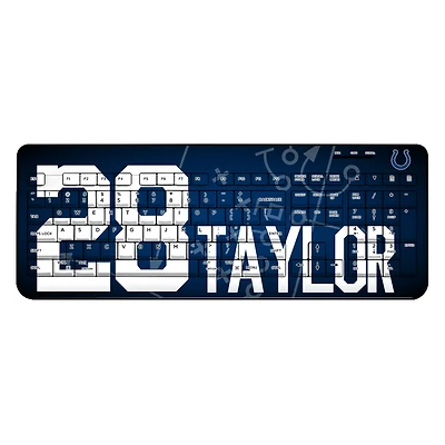 Keyscaper Jonathan Taylor Indianapolis Colts Wireless Keyboard