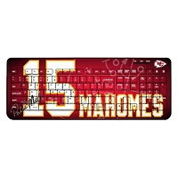 Keyscaper Patrick Mahomes Kansas City Chiefs Wireless Keyboard