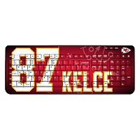 Keyscaper Travis Kelce Kansas City Chiefs Wireless Keyboard