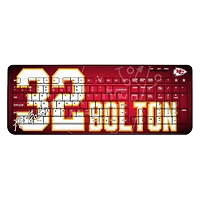 Keyscaper Nick Bolton Kansas City Chiefs Wireless Keyboard