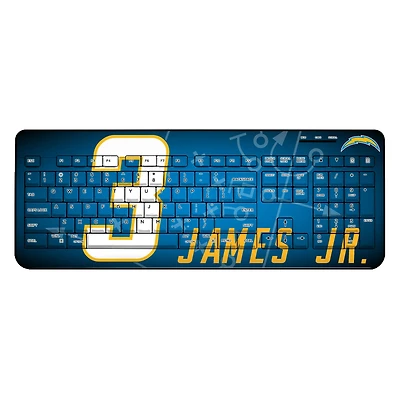 Keyscaper Derwin James Jr. Los Angeles Chargers Wireless Keyboard