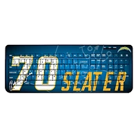 Keyscaper Rashawn Slater Los Angeles Chargers Wireless Keyboard