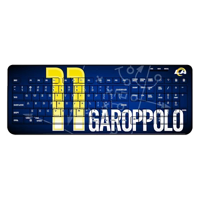Keyscaper Jimmy Garoppolo Los Angeles Rams Wireless Keyboard