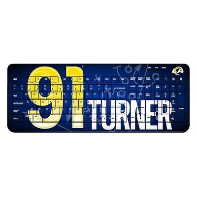 Keyscaper Kobie Turner Los Angeles Rams Wireless Keyboard