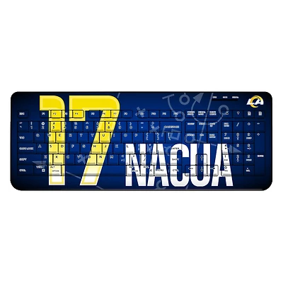Keyscaper Puka Nacua Los Angeles Rams Wireless Keyboard