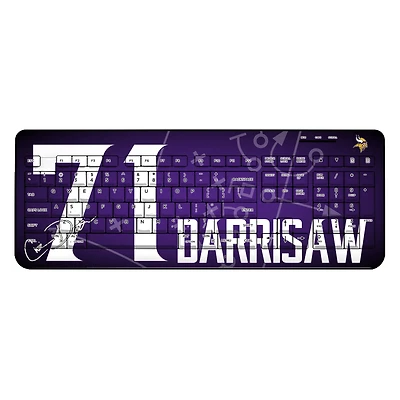 Keyscaper Christian Darrisaw Minnesota Vikings Wireless Keyboard