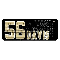 Keyscaper Demario Davis New Orleans Saints Wireless Keyboard