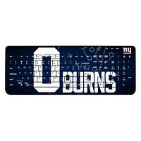Keyscaper Brian Burns New York Giants Wireless Keyboard