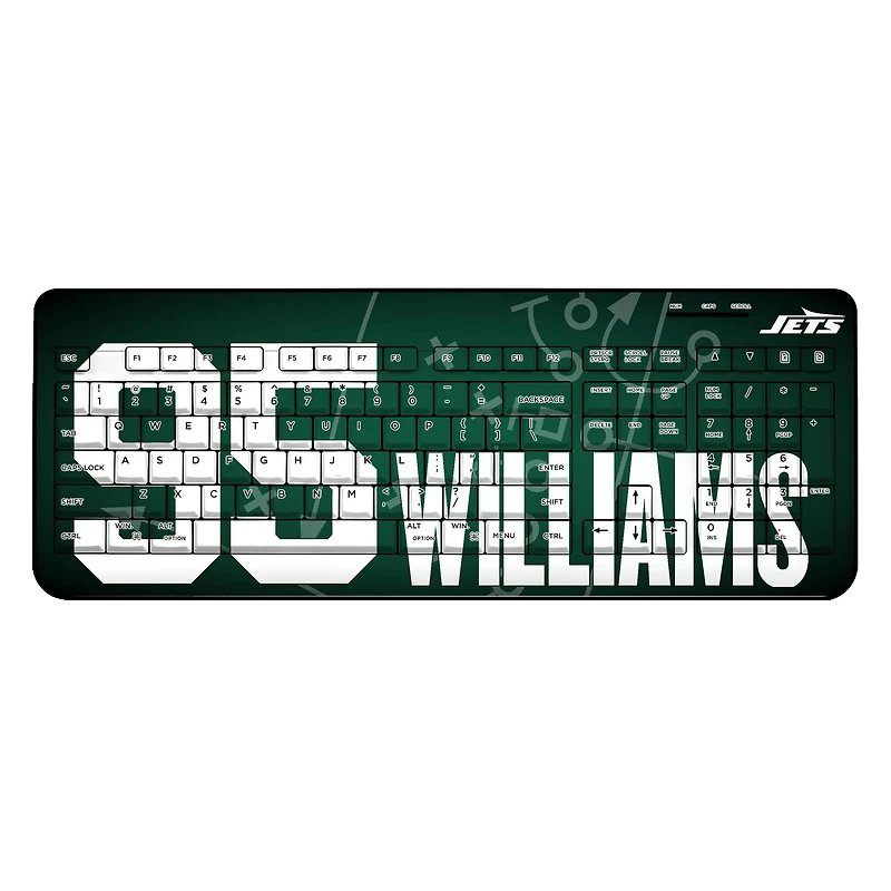 Keyscaper Quinnen Williams New York Jets Wireless Keyboard
