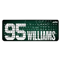 Keyscaper Quinnen Williams New York Jets Wireless Keyboard