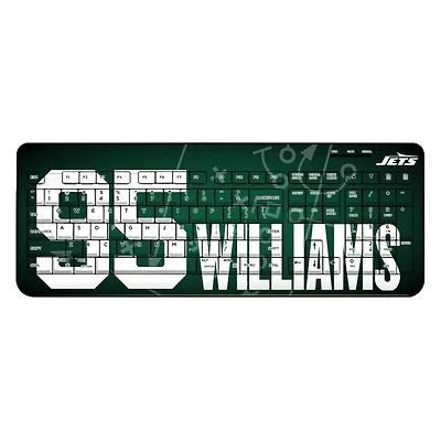 Keyscaper Quinnen Williams New York Jets Wireless Keyboard