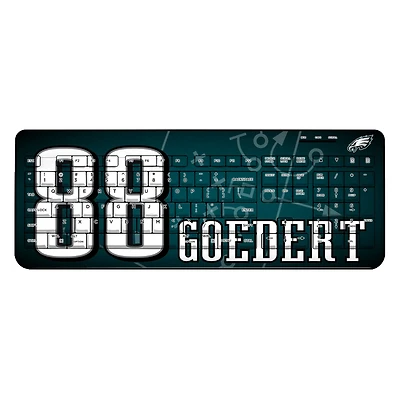 Keyscaper Dallas Goedert Philadelphia Eagles Wireless Keyboard