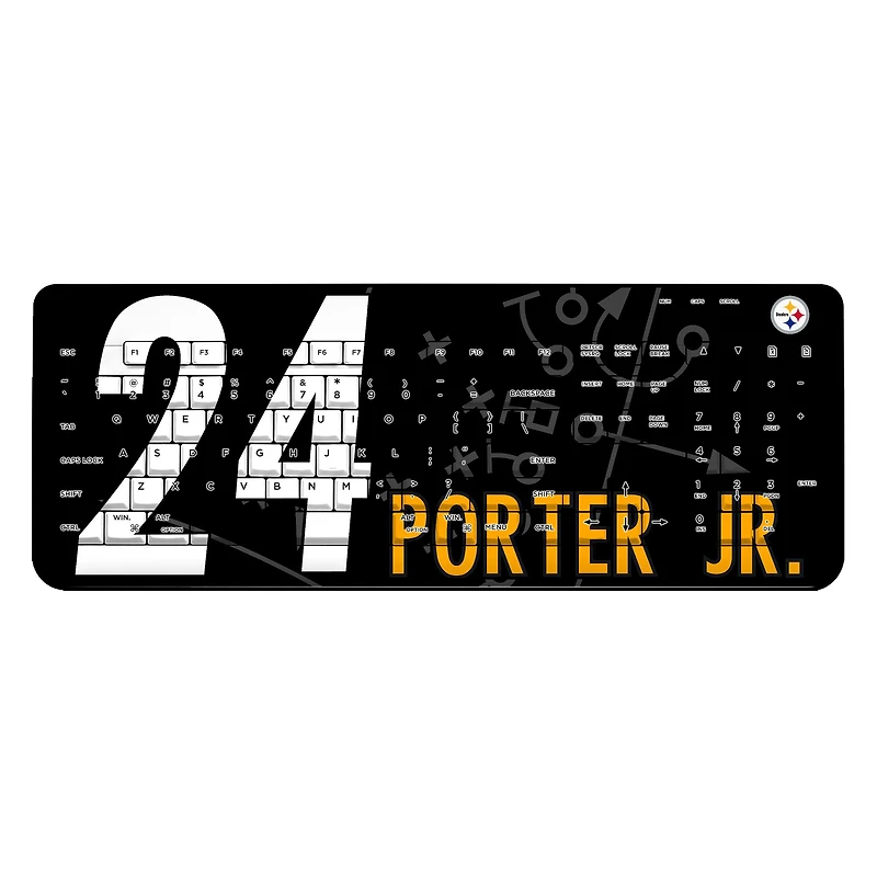 Keyscaper Joey Porter Jr. Pittsburgh Steelers Wireless Keyboard