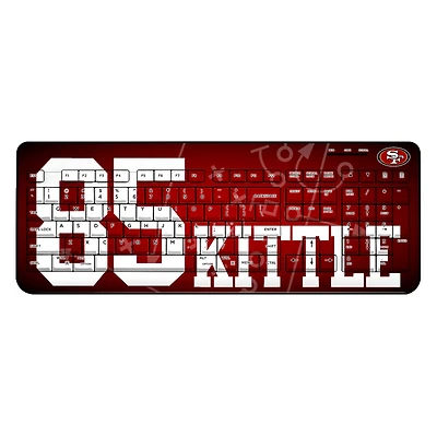 Keyscaper George Kittle San Francisco 49ers Wireless Keyboard