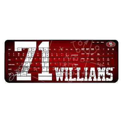 Keyscaper Trent Williams San Francisco 49ers Wireless Keyboard