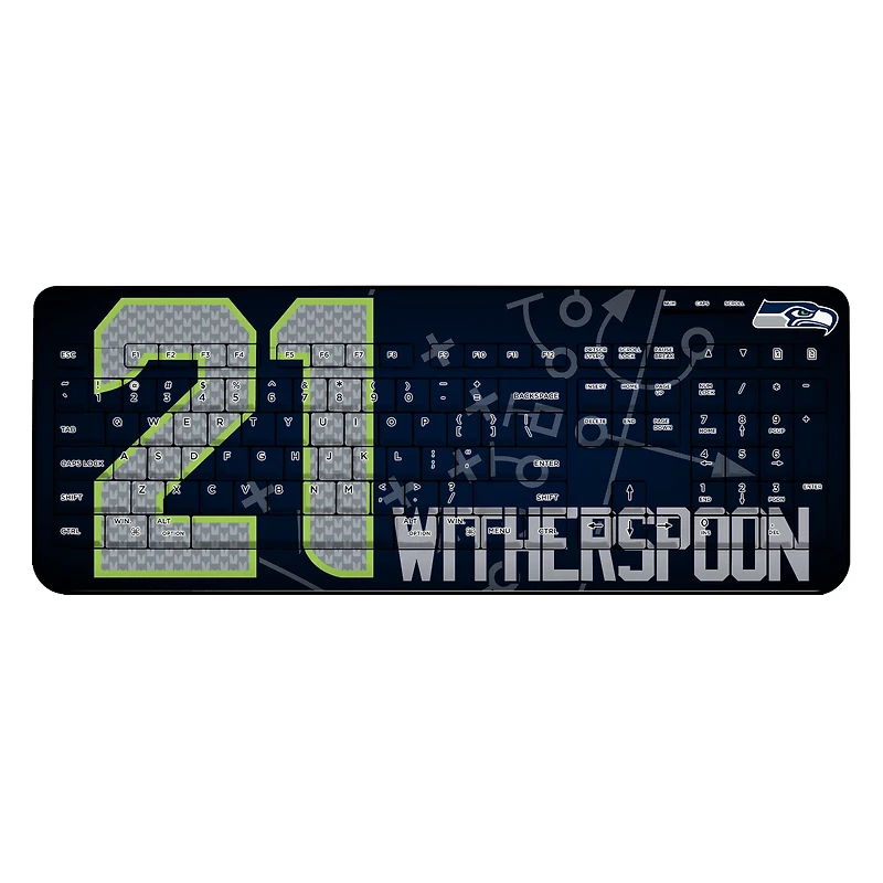 Keyscaper Devon Witherspoon Seattle Seahawks Wireless Keyboard