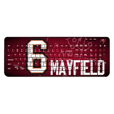 Keyscaper Baker Mayfield Tampa Bay Buccaneers Wireless Keyboard