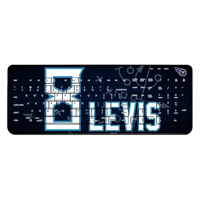 Keyscaper Will Levis Tennessee Titans Wireless Keyboard