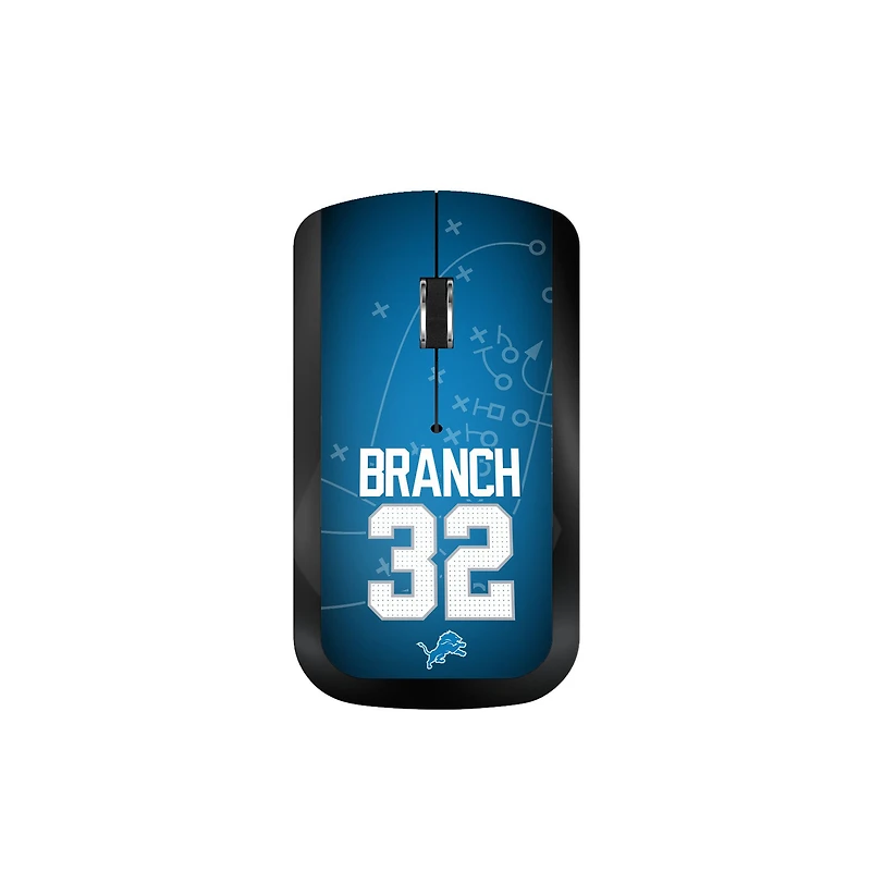 Keyscaper Brian Branch Detroit Lions Wireless Mouse