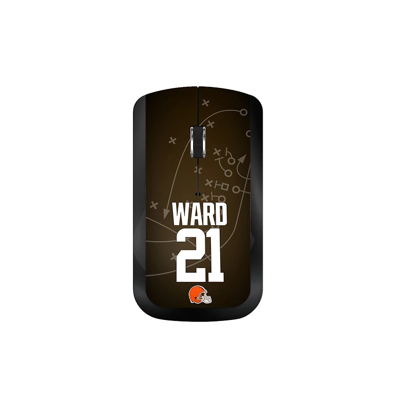 Keyscaper Denzel Ward Cleveland Browns Wireless Mouse