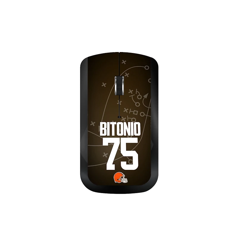 Keyscaper Joel Bitonio Cleveland Browns Wireless Mouse