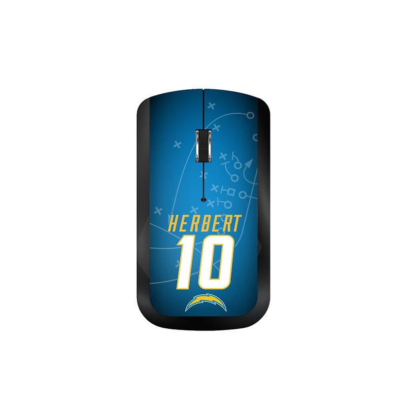 Keyscaper Justin Herbert Los Angeles Chargers Wireless Mouse