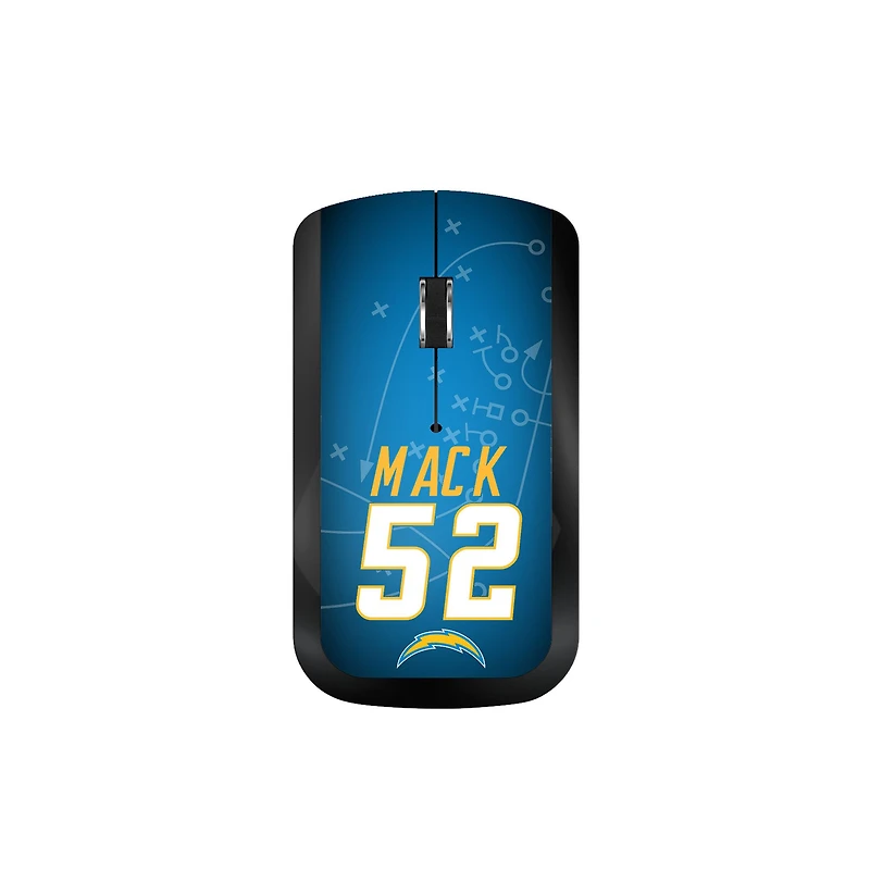 Keyscaper Khalil Mack Los Angeles Chargers Wireless Mouse
