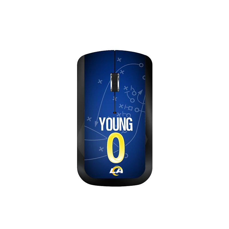 Keyscaper Byron Young Los Angeles Rams Wireless Mouse