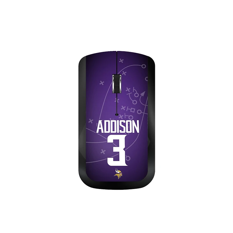 Keyscaper Jordan Addison Minnesota Vikings Wireless Mouse