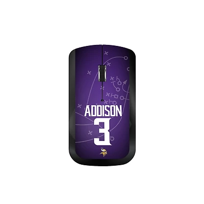 Keyscaper Jordan Addison Minnesota Vikings Wireless Mouse