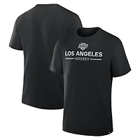 Men's Fanatics Black Los Angeles Kings Authentic Pro Primary T-Shirt