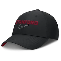 Men's Nike Black Stanford Cardinal Club Prep Performance Adjustable Hat