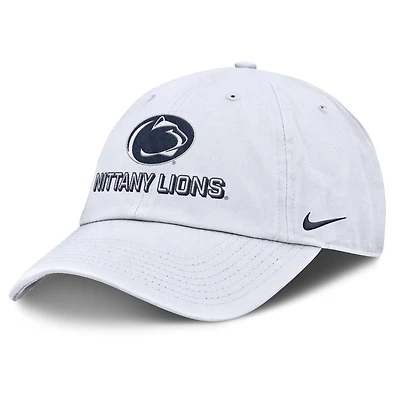 Men's Nike White Penn State Nittany Lions 2025 On-Field Club Adjustable Hat