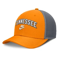 Men's Nike Tennessee Orange/Gray Tennessee Volunteers Legacy Arch Rise Performance Trucker Adjustable Hat