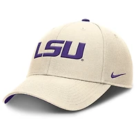 Men's Nike Natural LSU Tigers Primetime Rise Dri-FIT Adjustable Hat